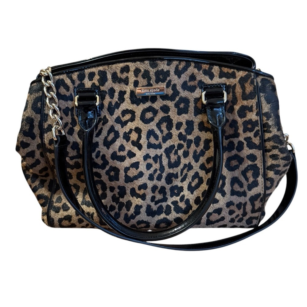 Kate Spade Rare Leopard Hair Calf Purse
